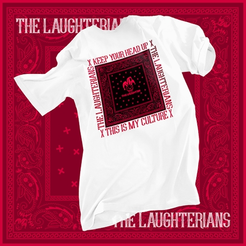 [RED VERSION] LAUGHTERIAN PATTERN T-SHIRT
