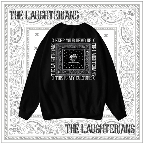 LAUGHTERIAN PATTERN SWEATER