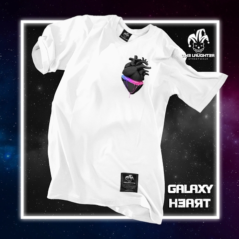 LAUGHTER GALAXY HEART T-SHIRT