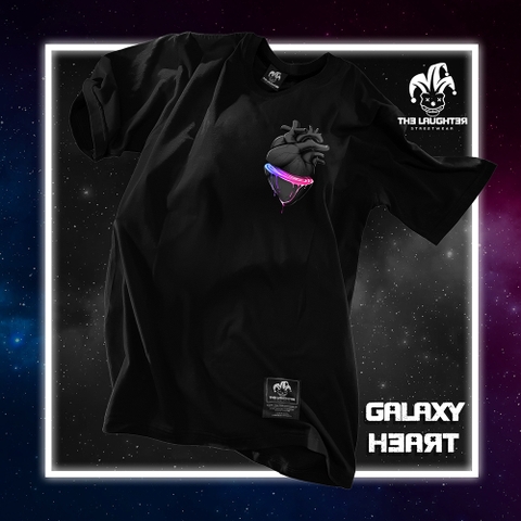 LAUGHTER GALAXY HEART T-SHIRT