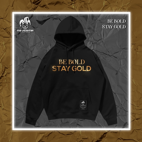 LAUGHTER GOLD HOODIE