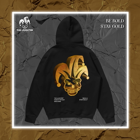 LAUGHTER GOLD HOODIE