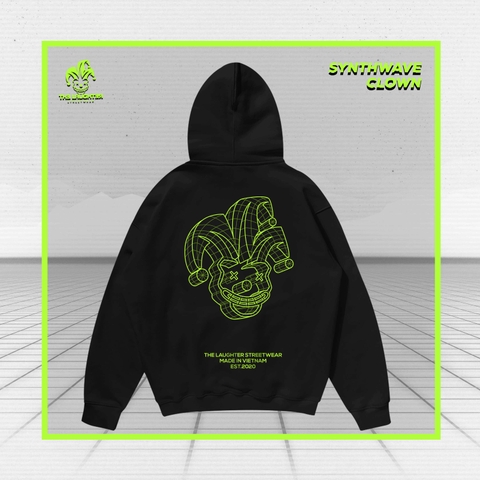 LAUGHTER SYNTHWAVE HOODIE