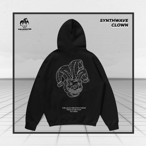 LAUGHTER SYNTHWAVE HOODIE