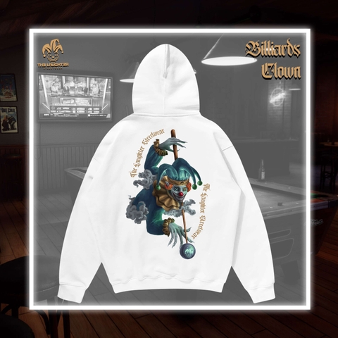 LAUGHTER BILLIARDS CLOWN 2.0 HOODIE