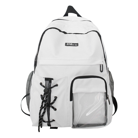 BACKPACK UNISEX WHITE