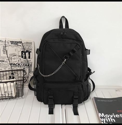 BACKPACK UNISEX BLACK