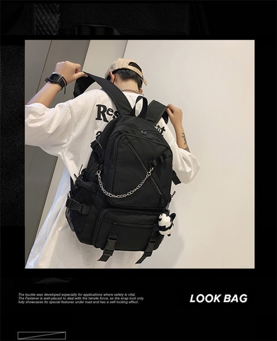 BACKPACK UNISEX BLACK