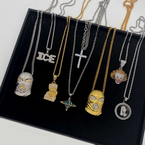 HIP HOP DIAMOND CHAIN NECKLACES - HIGH QUALITY