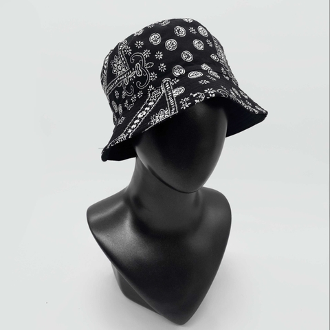 PATTERN BUCKET HAT