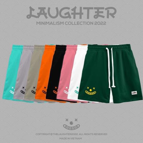 LAUGHTER MINIMALISM BASIC SHORTS