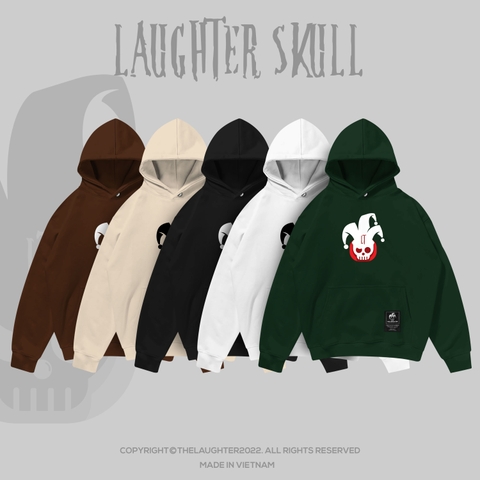 LAUGHTER SKULL HOODIE