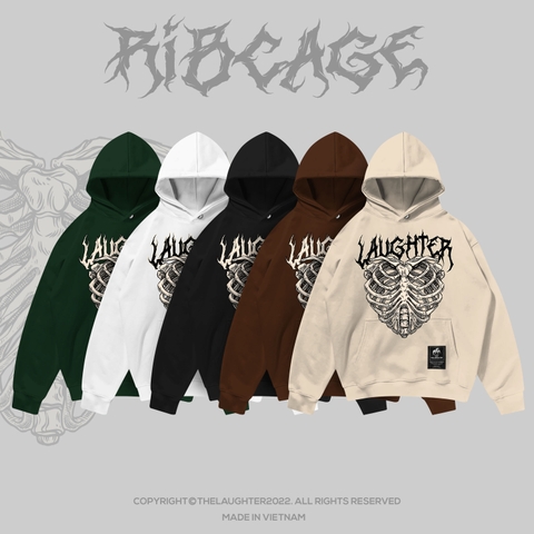 LAUGHTER RIBCAGE HOODIE