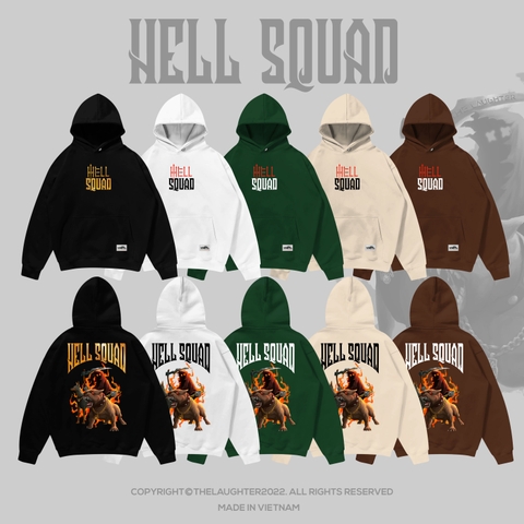 LAUGHTER HELL SQUAD HOODIE