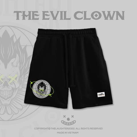 LAUGHTER THE EVIL CLOWN MULTICOLOR SHORTS