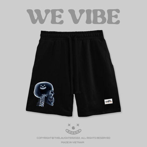 LAUGHTER WE VIBE MULTICOLOR SHORTS
