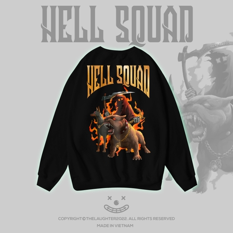 LAUGHTER HELL SQUAD SWEATER