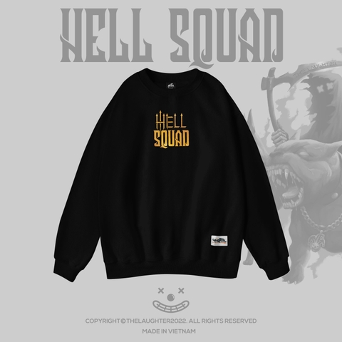 LAUGHTER HELL SQUAD SWEATER