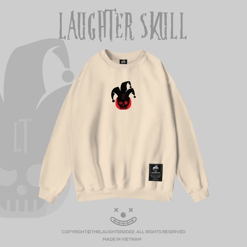 LAUGHTER SKULL SWEATER