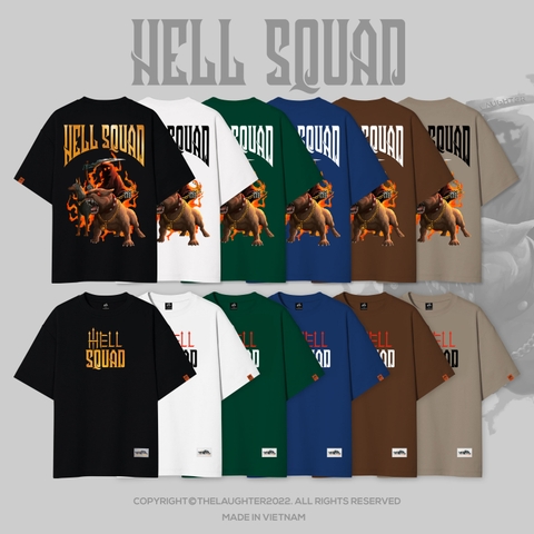 LAUGHTER HELL SQUAD MULTICOLOR T-SHIRT