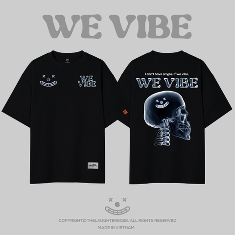 LAUGHTER WE VIBE MULTICOLOR T-SHIRT