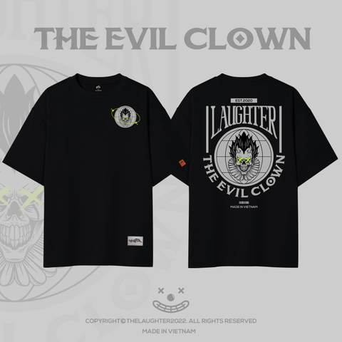 LAUGHTER EVIL CLOWN MULTICOLOR T-SHIRT