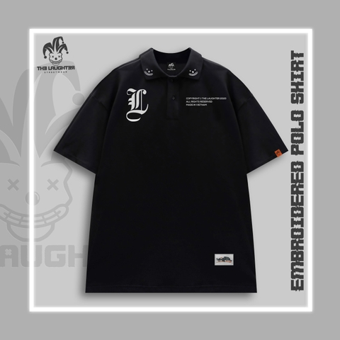 LAUGHTER 2022 GOTHIC POLO SHIRT