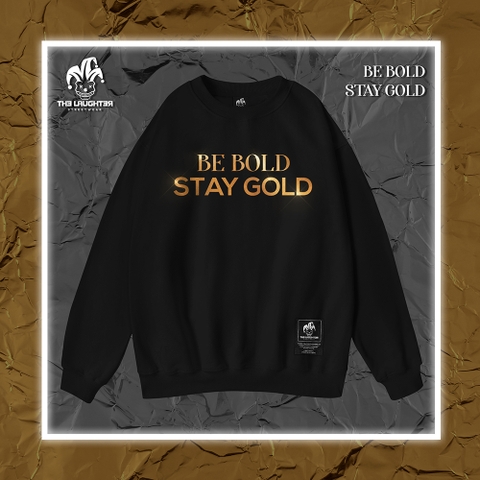 LAUGHTER GOLD SWEATER