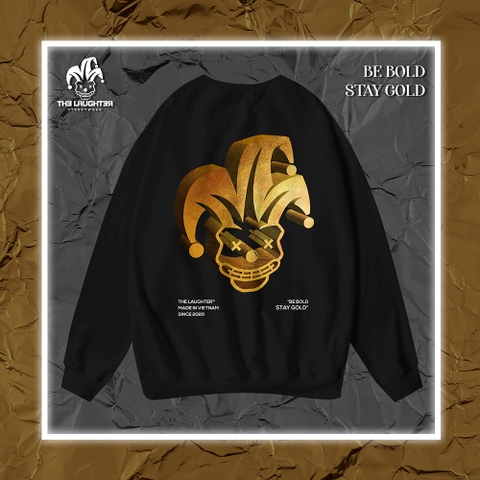 LAUGHTER GOLD SWEATER