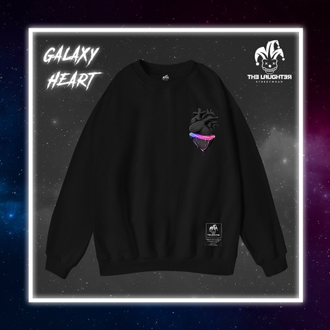 LAUGHTER GALAXY HEART SWEATER
