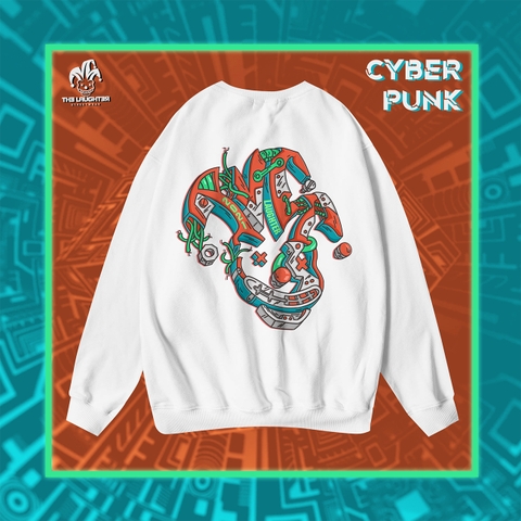 LAUGHTER CYBERPUNK SWEATER