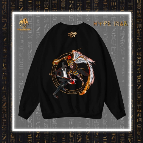 LAUGHTER HYPE WAR SWEATER