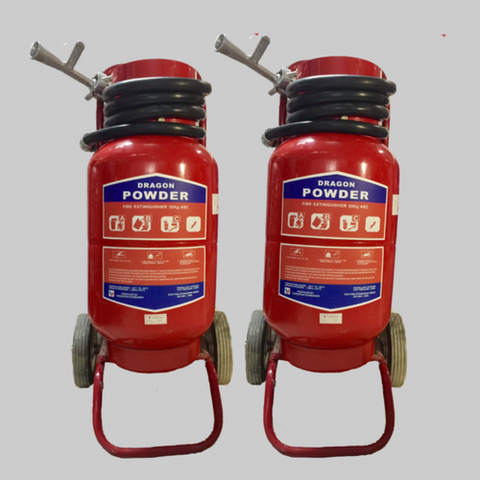 BÌNH CHỮA CHÁY XE ĐẨY DRAGON MFZ BC 35KG tem kiểm định