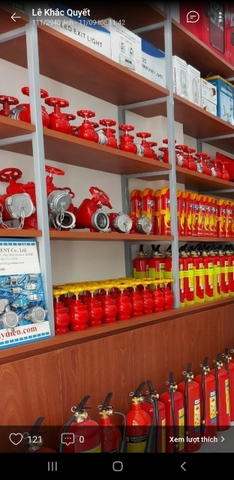 BÌNH CHỮA CHÁY TẠI SÀI ĐỒNG QUẬN LONG BIÊN HÀ NỘI