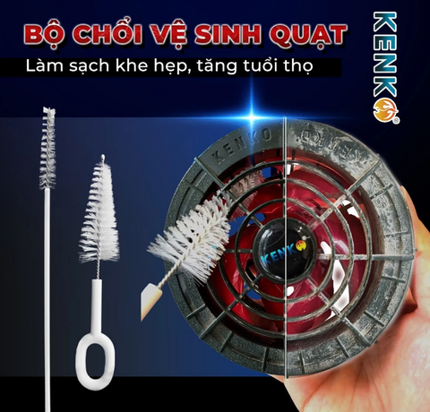 Bộ chổi đa năng vệ sinh quạt, vệ sinh khe cắm