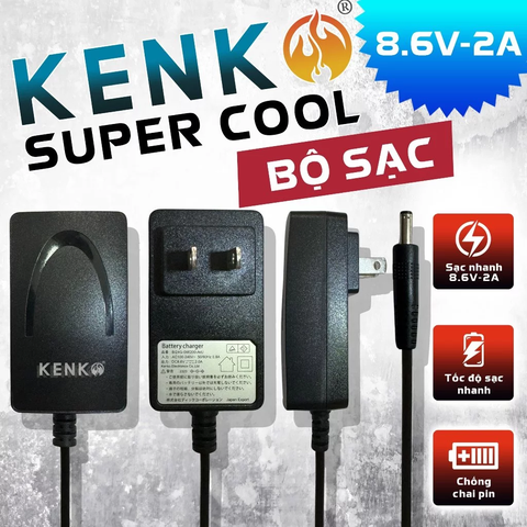 Bộ sạc pin áo điều hòa KENKO chính hãng