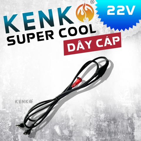 Dây cáp áo quạt điều hòa KENKO chống đứt ngầm siêu bền, dây nối quạt và pin