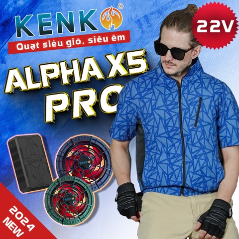 Áo điều hòa chính hãng KENKO K03 kiểu dáng ngắn tay