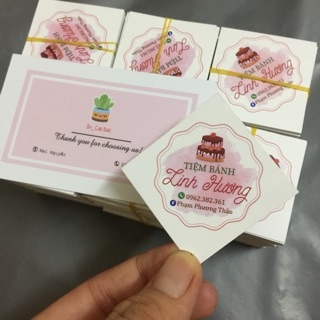 Tem cài, Tem dán bánh sinh nhật