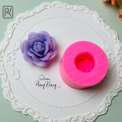 Khuôn silicon hoa hồng