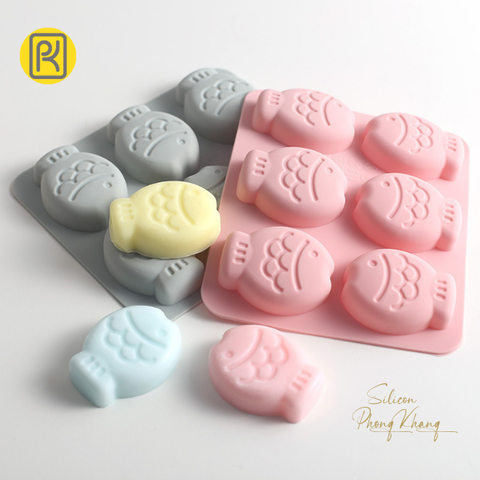 Khuôn silicon con cá