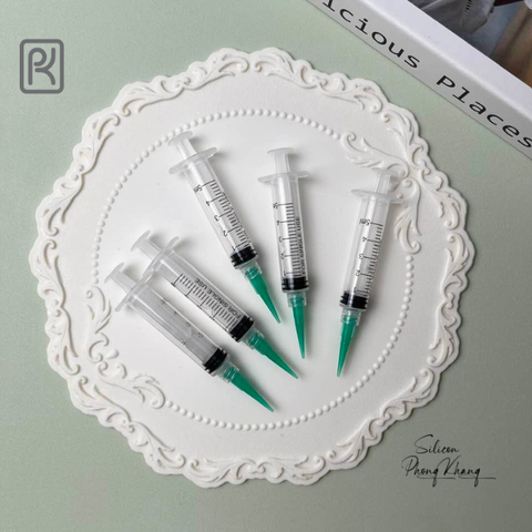 Combo 5 ống bơm rau câu 5ml