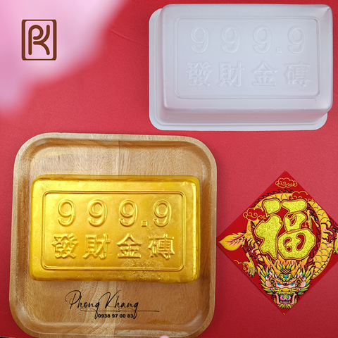 Khuôn nhựa miếng vàng 4 số 9