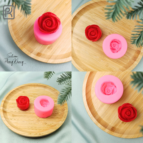 Khuôn silicon hoa hồng