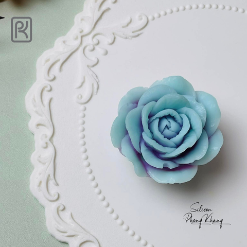 Khuôn silicon hoa hồng