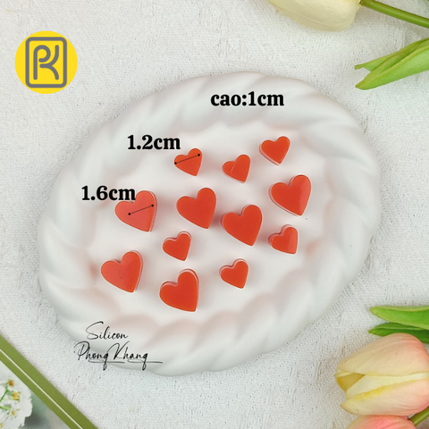 Khuôn silicon trái tim