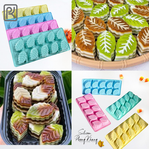 Khuôn rau câu chiếc lá