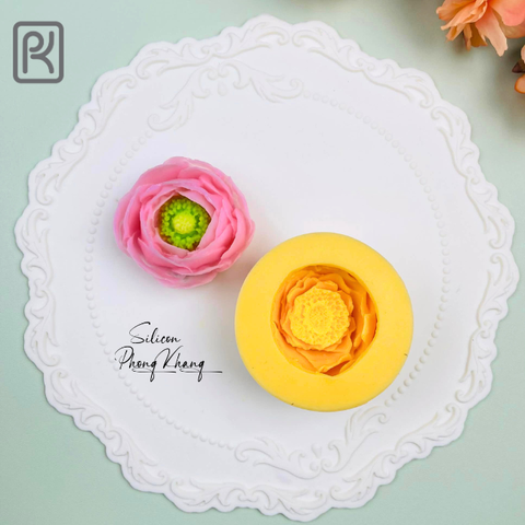 Khuôn silicon hoa hồng