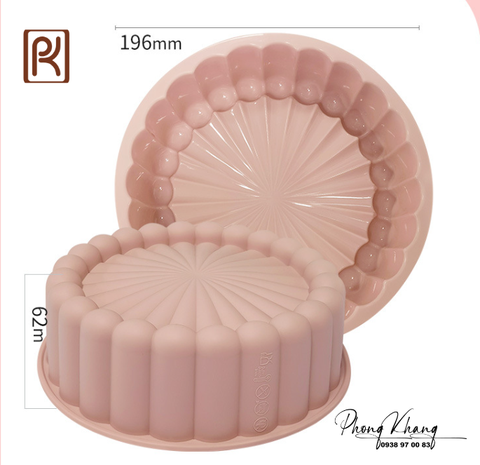 Khuôn silicon làm cốt bánh size 18cm