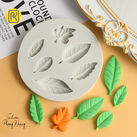 Khuôn silicon chiếc lá